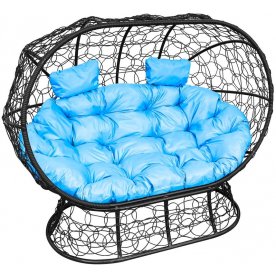 Диван из ротанга Лежебока