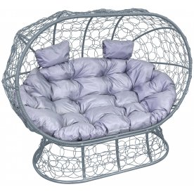 Диван из ротанга Лежебока