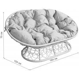 Диван из ротанга Мамасан