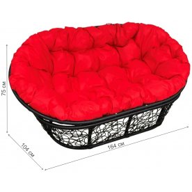 Диван из ротанга Мамасан