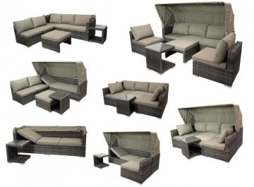 Диван из ротанга AFM-320