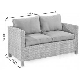 Диван из ротанга S59B