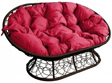 Комплект для отдыха из ротанга Мамасан Папасан