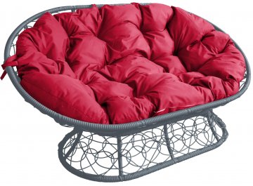 Комплект для отдыха из ротанга Мамасан Папасан