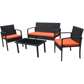 Комплект для отдыха из ротанга Бостон