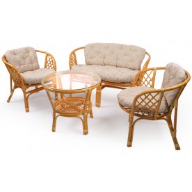 Набор для отдыха Bahama с подушками золотой мед