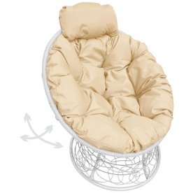 Кресло из ротанга Папасан мини