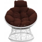 белый / коричневый