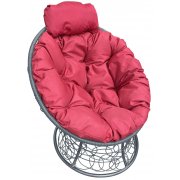 серый / красный