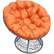 серый / оранжевый