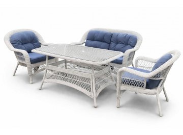 Обеденный комплект из ротанга T130-LV520