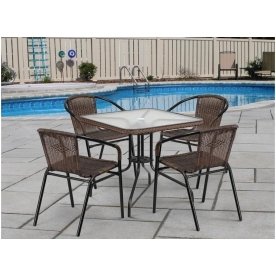 Обеденный комплект Асоль-3 TLH-037AR3/070SR-70х70 R-05 4+1