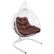 белый / коричневый