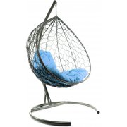 серый / голубой