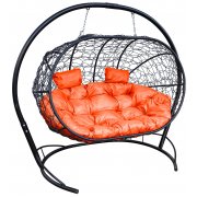 черный / оранжевый