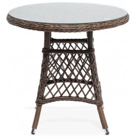 Стол из ротанга Тулси 80