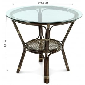 Стол обеденный Ellena-A браун