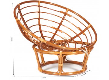 Кресло из ротанга Papasan 23/01 W