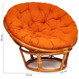 Кресло из ротанга Papasan 23/01 W