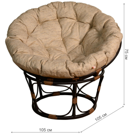 Кресло из ротанга Papasan