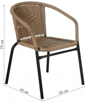 Кресло из ротанга Terazza