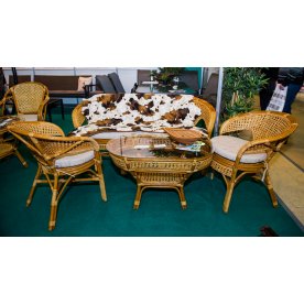 Кресло Пеланги 02/15B коньяк