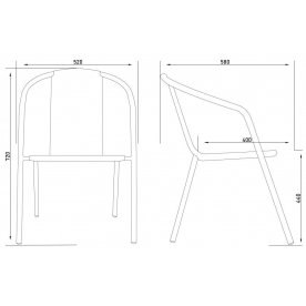 Кресло из ротанга Verona PP