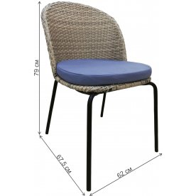 Стул из ротанга Эмилия