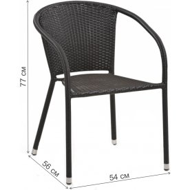 Стул из ротанга Кафе