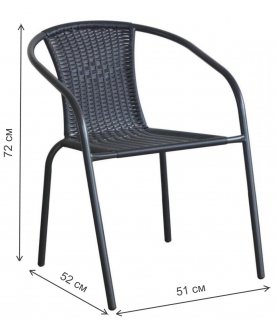 Стул из ротанга Асоль