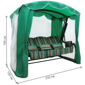 Качели садовые Элит Люкс