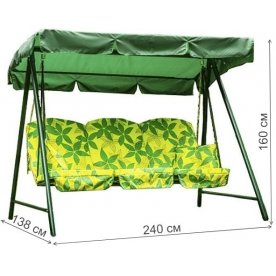 Качели садовые Рица с1114