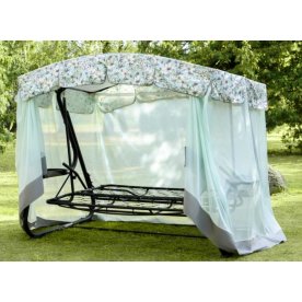 Садовые качели Турин Премиум FLOWER