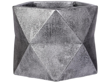Кашпо Геометри Ромб DSQUARE25-SLV