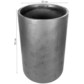 Кашпо Крисмас Высокое V-XMAS-GLD-32