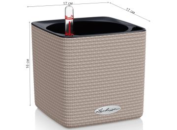 Кашпо Кьюб Колор 16 13488