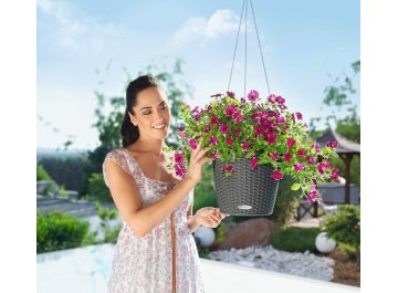 Кашпо Lechuza 15193 NIDO Cottage