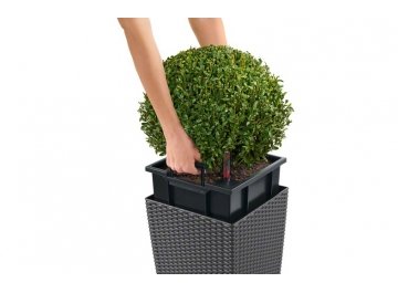 Кашпо Lechuza 15375 CUBE Cottage 30