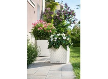 Кашпо Lechuza 15385 CUBE Cottage 40