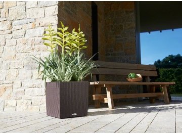 Кашпо Lechuza 15385 CUBE Cottage 40