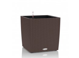 Кашпо Lechuza 15395 CUBE Cottage 50 мокка