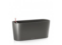 Кашпо Lechuza 15563 DELTA 20 Антрацитовый металлик