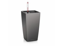 Кашпо Lechuza 18053 MAXI-CUBI Антрацитовый металлик