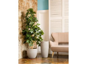 Кашпо Лотус Круглое D37 H33.5 MESHR37-T