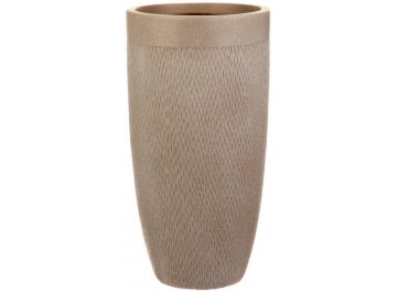 Кашпо Лотус Высокое Круглое D24 H46 MESHV24-T