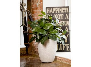 Кашпо Лотус Высокое Круглое D43 H49.5 MESHRV43-AW