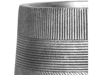 Кашпо Страйп WSTRIPR-20-SLV