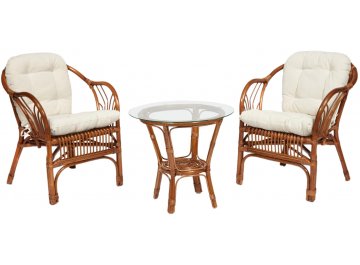 Кофейный комплект из ротанга New Bogota