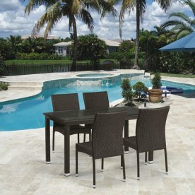 Обеденный комплект 4+1 T256A Y380A-W53 4Pcs