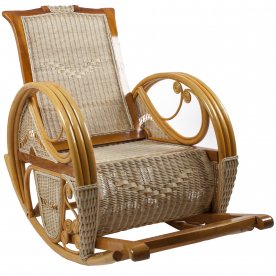 Кресло-качалка Valua золотой мед